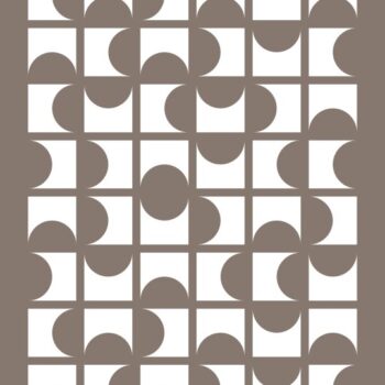 Intra απο ξύλο plywood 3mm-4mm πάχος - Μοτίβο οθόνης κατάτμησης Δίασταση 30x30 cm Intraeaxys-voq2285o - Image 1