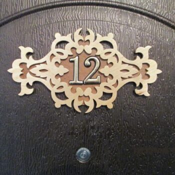 Intra απο ξύλο plywood 3mm-4mm πάχος - Διακοσμητικό σχέδιο πινακίδας δωματίου Δίασταση 30x30 cm Intraeaxys-d1lvd8go - Image 1