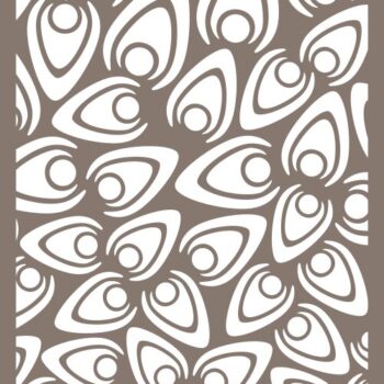 Intra απο ξύλο plywood 3mm-4mm πάχος - Διακοσμητική οθόνη απορρήτου Δίασταση 30x30 cm Intraeaxys-lopqqrx7 - Image 1