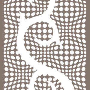 Intra απο ξύλο plywood 3mm-4mm πάχος - Διακοσμητικό πάνελ οθόνης απορρήτου Δίασταση 30x30 cm Intraeaxys-joedd4n1