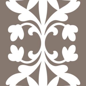 Intra απο ξύλο plywood 3mm-4mm πάχος - Λεπτή floral οθόνη χωρίς ραφή Δίασταση 30x30 cm Intraeaxys-lopqqrz7