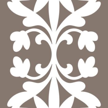 Intra απο ξύλο plywood 3mm-4mm πάχος - Λεπτή floral οθόνη χωρίς ραφή Δίασταση 30x30 cm Intraeaxys-lopqqrz7 - Image 1