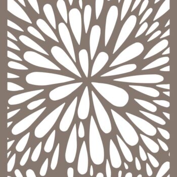 Intra απο ξύλο plywood 3mm-4mm πάχος - Άνευ ραφής Floral άνθηση μοτίβο διάνυσμα Δίασταση 30x30 cm Intraeaxys-joedd491 - Image 1