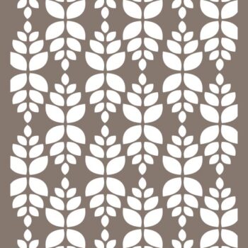 Intra απο ξύλο plywood 3mm-4mm πάχος - Διακοσμητικό διάνυσμα μοτίβο οθόνης Δίασταση 30x30 cm Intraeaxys-ro6yyn27 - Image 1