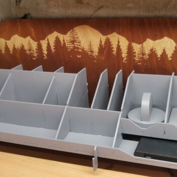 Intra απο ξύλο plywood 3mm-4mm πάχος - Οργανωτής γραφείου στο σπίτι Δίασταση 40x50 cm Intraeaxys-078y504o - Image 3