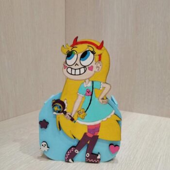 Intra απο ξύλο plywood 3mm-4mm πάχος - Organizer γραφείου Butterfly Δίασταση 30x30 cm Intraeaxys-r7vmpx57 - Image 1