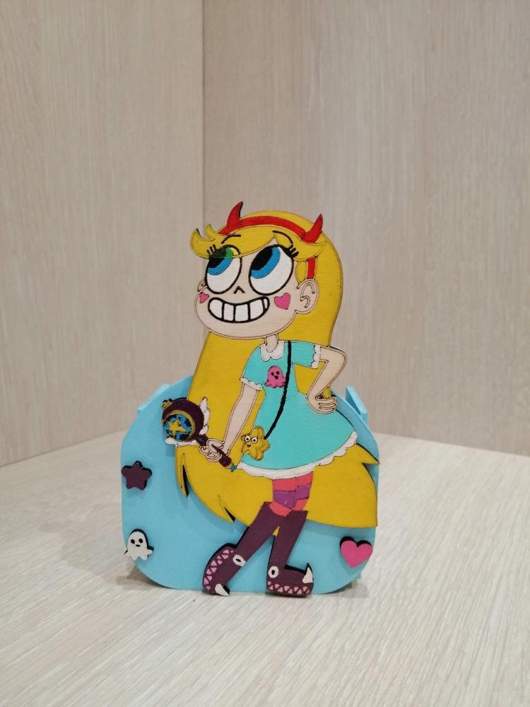 Intra απο ξύλο plywood 3mm-4mm πάχος - Organizer γραφείου Butterfly Δίασταση 30x30 cm Intraeaxys-r7vmpx57