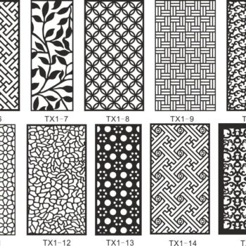 Intra απο ξύλο plywood 3mm-4mm πάχος - Συλλογή CNC Jali Cutting Pattern Δίασταση 30x30 cm Intraeaxys-qom9pp13 - Image 1