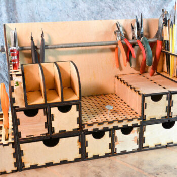 Intra απο ξύλο plywood 3mm-4mm πάχος - Ο Καταπληκτικός Διοργανωτής Δίασταση 30x30 cm Intraeaxys-67wlzq81 - Image 1