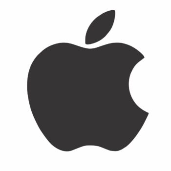 Intra απο ξύλο plywood 3mm-4mm πάχος - Λογότυπο Apple Δίασταση 30x30 cm Intraeaxys-078yv54o - Image 1