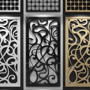 Intra απο ξύλο plywood 3mm-4mm πάχος - Μοντέρνος διαχωριστής Δίασταση 30x30 cm Intraeaxys-d1l98x1m