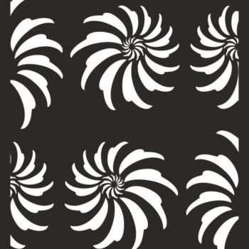 Intra απο ξύλο plywood 3mm-4mm πάχος - Vintage άνευ ραφής Floral μοτίβο διάνυσμα Δίασταση 30x30 cm Intraeaxys-m1d66ke7 - Image 1