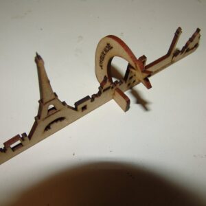 Intra απο ξύλο plywood 3mm-4mm πάχος - Διακόσμηση τραπεζιού Paris Skyline Seville Skyline 3mm Δίασταση 30x30 cm Intraeaxys-eo20l2m7