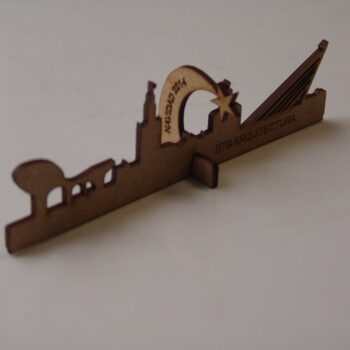 Intra απο ξύλο plywood 3mm-4mm πάχος - Διακόσμηση τραπεζιού Paris Skyline Seville Skyline 3mm Δίασταση 30x30 cm Intraeaxys-eo20l2m7 - Image 4