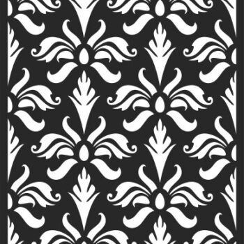 Intra απο ξύλο plywood 3mm-4mm πάχος - Άνευ ραφής διάνυσμα Floral μοτίβο Δίασταση 30x30 cm Intraeaxys-078kyj75 - Image 1