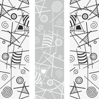 Intra απο ξύλο plywood 3mm-4mm πάχος - Μοτίβο με γεωμετρική γραμμή αμμοβολής Δίασταση 30x30 cm Intraeaxys-qomlyk13 - Image 1