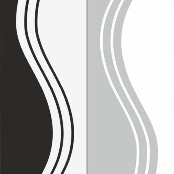 Intra απο ξύλο plywood 3mm-4mm πάχος - Μοντέρνο μοτίβο αμμοβολής Δίασταση 30x30 cm Intraeaxys-joeyl816 - Image 1