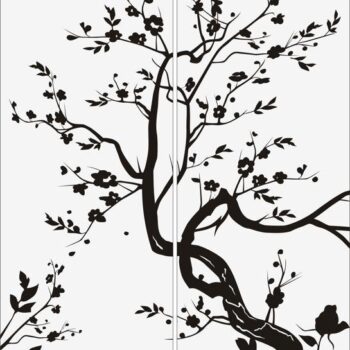 Intra απο ξύλο plywood 3mm-4mm πάχος - Μοτίβο αμμοβολής σκηνικού δέντρου Δίασταση 30x30 cm Intraeaxys-d1lzkp7m - Image 1