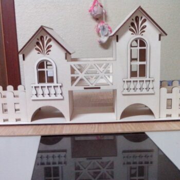 Intra απο ξύλο plywood 3mm-4mm πάχος - τσαγιού με μια γέφυρα Δίασταση 40x50 cm Intraeaxys-eoxllp4o - Image 1