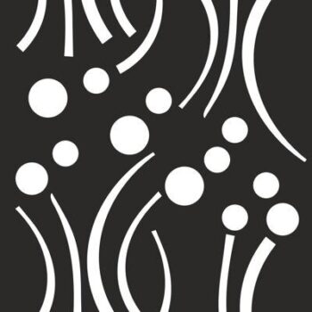 Intra απο ξύλο plywood 3mm-4mm πάχος - Γεωμετρικό χωρίς ραφή πρότυπο Δίασταση 30x30 cm Intraeaxys-qom8j873 - Image 1