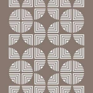 Intra απο ξύλο plywood 3mm-4mm πάχος - Διάνυσμα Μοντέρνο άνευ ραφής ιερή γεωμετρία μοτίβο Δίασταση 30x30 cm Intraeaxys-6o3e6q1n