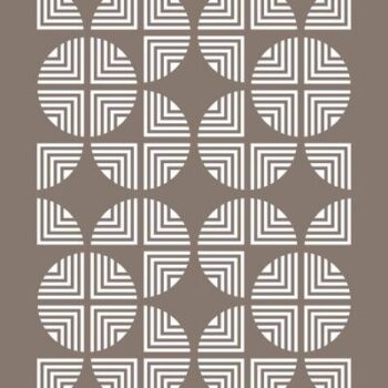 Intra απο ξύλο plywood 3mm-4mm πάχος - Διάνυσμα Μοντέρνο άνευ ραφής ιερή γεωμετρία μοτίβο Δίασταση 30x30 cm Intraeaxys-6o3e6q1n - Image 1