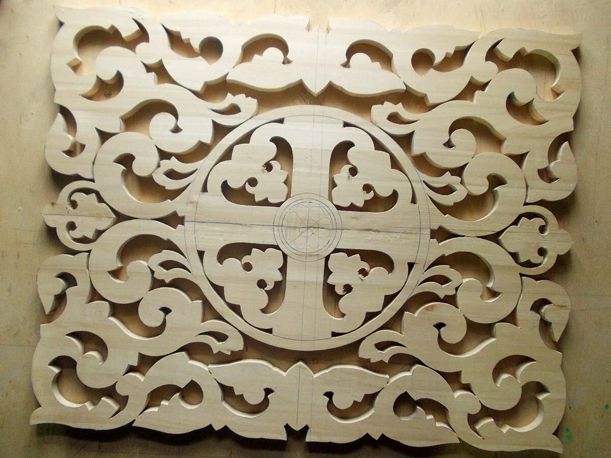 Intra απο ξύλο plywood 3mm-4mm πάχος - Ξύλινο μοτίβο αρχείου αποκοπής Svg Δίασταση 30x30 cm Intraeaxys-lopwm57w