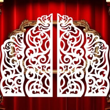 Intra απο ξύλο plywood 3mm-4mm πάχος - Shirma Vysota 2 Metra 12 Versia Δίασταση 30x30 cm Intraeaxys-67w62w12 - Image 1