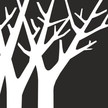 Intra απο ξύλο plywood 3mm-4mm πάχος - Αφηρημένο δέντρο διάνυσμα Δίασταση 30x30 cm Intraeaxys-m1de2lok - Image 1