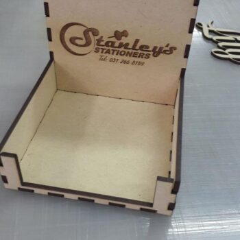 Intra απο ξύλο plywood 3mm-4mm πάχος - Θήκη χαρτιού στυλό 3mm Δίασταση 30x30 cm Intraeaxys-eoxl3kxo - Image 1