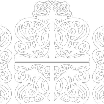 Intra απο ξύλο plywood 3mm-4mm πάχος - Διακόσμηση οθόνης γάμου Δίασταση 30x30 cm Intraeaxys-0756ek1z - Image 1