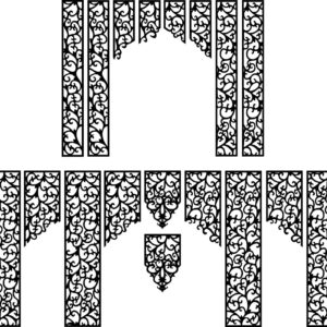 Intra απο ξύλο plywood 3mm-4mm πάχος - Μοτίβα οθόνης γάμου Δίασταση 30x30 cm Intraeaxys-eo2gdq18