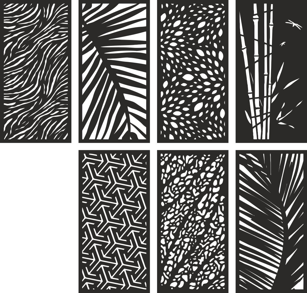 Intra απο ξύλο plywood 3mm-4mm πάχος - 7 Οθόνες δικτυωτών Δίασταση 30x30 cm Intraeaxys-eoxekj1z