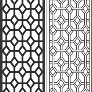 Intra απο ξύλο plywood 3mm-4mm πάχος - Γεωμετρικός πίνακας οθόνης Δίασταση 30x30 cm Intraeaxys-ro6egn1x