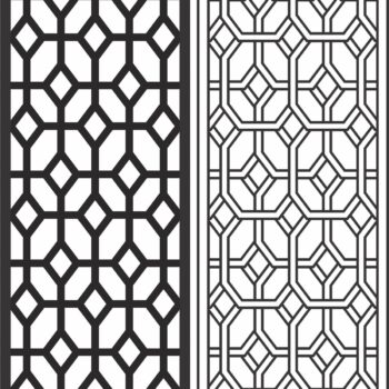 Intra απο ξύλο plywood 3mm-4mm πάχος - Γεωμετρικός πίνακας οθόνης Δίασταση 30x30 cm Intraeaxys-ro6egn1x - Image 1