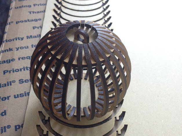 Intra απο ξύλο plywood 3mm-4mm πάχος - Αρχείο PDF Boule Ornament Remix 3mm Δίασταση 10x10 cm Intraeaxys-67wll981