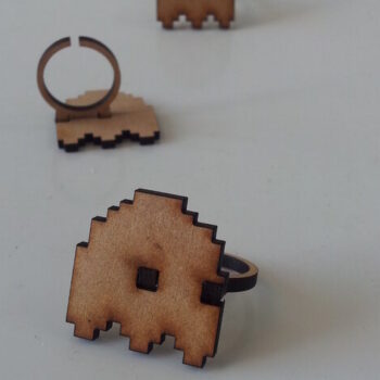 Intra απο ξύλο plywood 3mm-4mm πάχος - Βρωμερό δαχτυλίδι Δίασταση 30x30 cm Intraeaxys-yon0mjp7 - Image 1