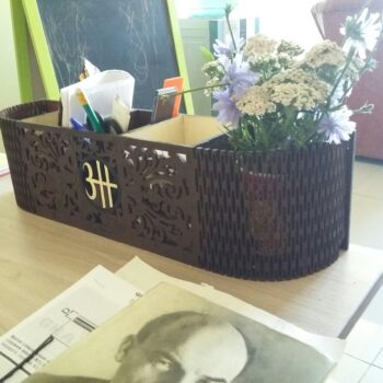 Intra απο ξύλο plywood 3mm-4mm πάχος - Stoleshnitsa Nadya Δίασταση 30x30 cm Intraeaxys-ro6rj6ox - Image 1