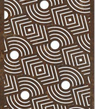 Intra απο ξύλο plywood 3mm-4mm πάχος - Jali Design Δίασταση 30x30 cm Intraeaxys-91jy3g1m - Image 1