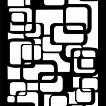 Intra απο ξύλο plywood 3mm-4mm πάχος - Μοτίβο διαχωρισμού τοίχου 57 Δίασταση 30x30 cm Intraeaxys-r1zgew7l - Image 1