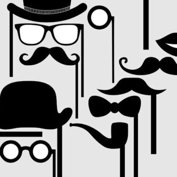 Intra απο ξύλο plywood 3mm-4mm πάχος - Αστεία στηρίγματα για το photobooth σας Δίασταση 30x30 cm Intraeaxys-qomm5p8o - Image 1