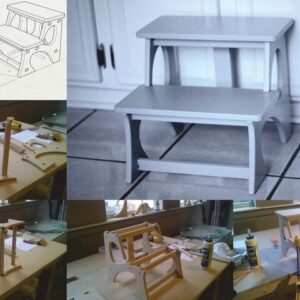 Intra απο ξύλο plywood 3mm-4mm πάχος - Σχέδια δρομολογητή CNC για παιδικά σκαμπό Δίασταση 30x30 cm Intraeaxys-eoxl9kjo