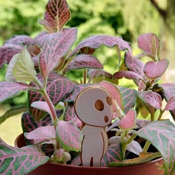 Intra απο ξύλο plywood 3mm-4mm πάχος - Σετ διακόσμησης φυτών σε γλάστρα Princess Mononoke Δίασταση 30x30 cm Intraeaxys-91jd2z81 - Image 5