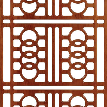 Intra απο ξύλο plywood 3mm-4mm πάχος - Μοτίβο διαχωρισμού τοίχου 300-v38 Δίασταση 30x30 cm Intraeaxys-lop9451w - Image 1