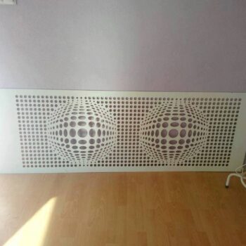 Intra απο ξύλο plywood 3mm-4mm πάχος - 2d Gorunmlu 3 D Kapi Seperatr Δίασταση 30x30 cm Intraeaxys-075rmk1z - Image 1