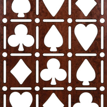 Intra απο ξύλο plywood 3mm-4mm πάχος - Γρίλια χωρίς πλαίσιο 300-v144 Δίασταση 30x30 cm Intraeaxys-m1d52eok - Image 1