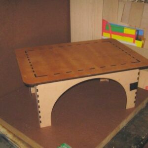 Intra απο ξύλο plywood 3mm-4mm πάχος - Τραπέζι από κόντρα πλακέ Δίασταση 30x30 cm Intraeaxys-p7ym96z7