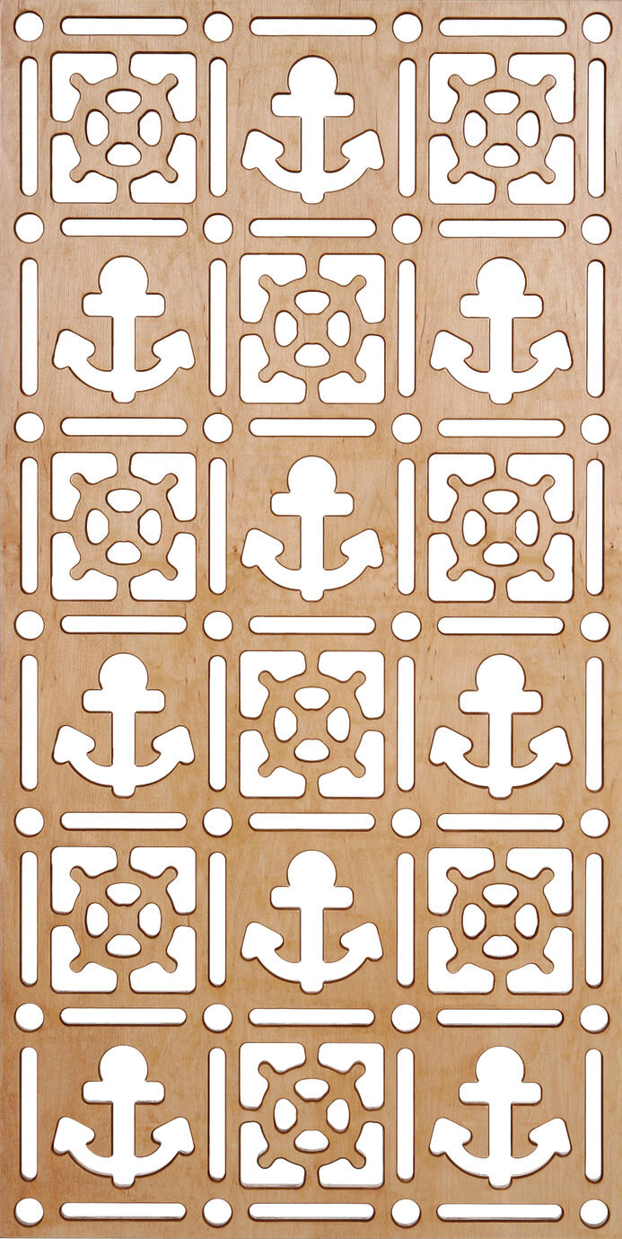 Intra απο ξύλο plywood 3mm-4mm πάχος - Γρίλια χωρίς πλαίσιο 300-v111 Δίασταση 30x30 cm Intraeaxys-91jywl1m