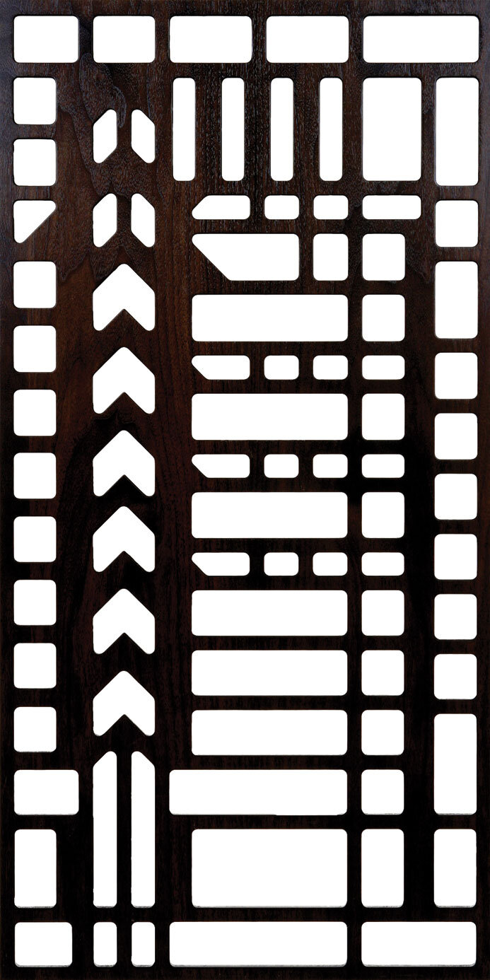 Intra απο ξύλο plywood 3mm-4mm πάχος - Γρίλια χωρίς πλαίσιο 300-v82 Δίασταση 30x30 cm Intraeaxys-eo42k87j