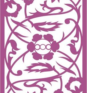 Intra απο ξύλο plywood 3mm-4mm πάχος - Διάνυσμα πάνελ χωρίς ραφή 224 Δίασταση 30x30 cm Intraeaxys-joe288o6